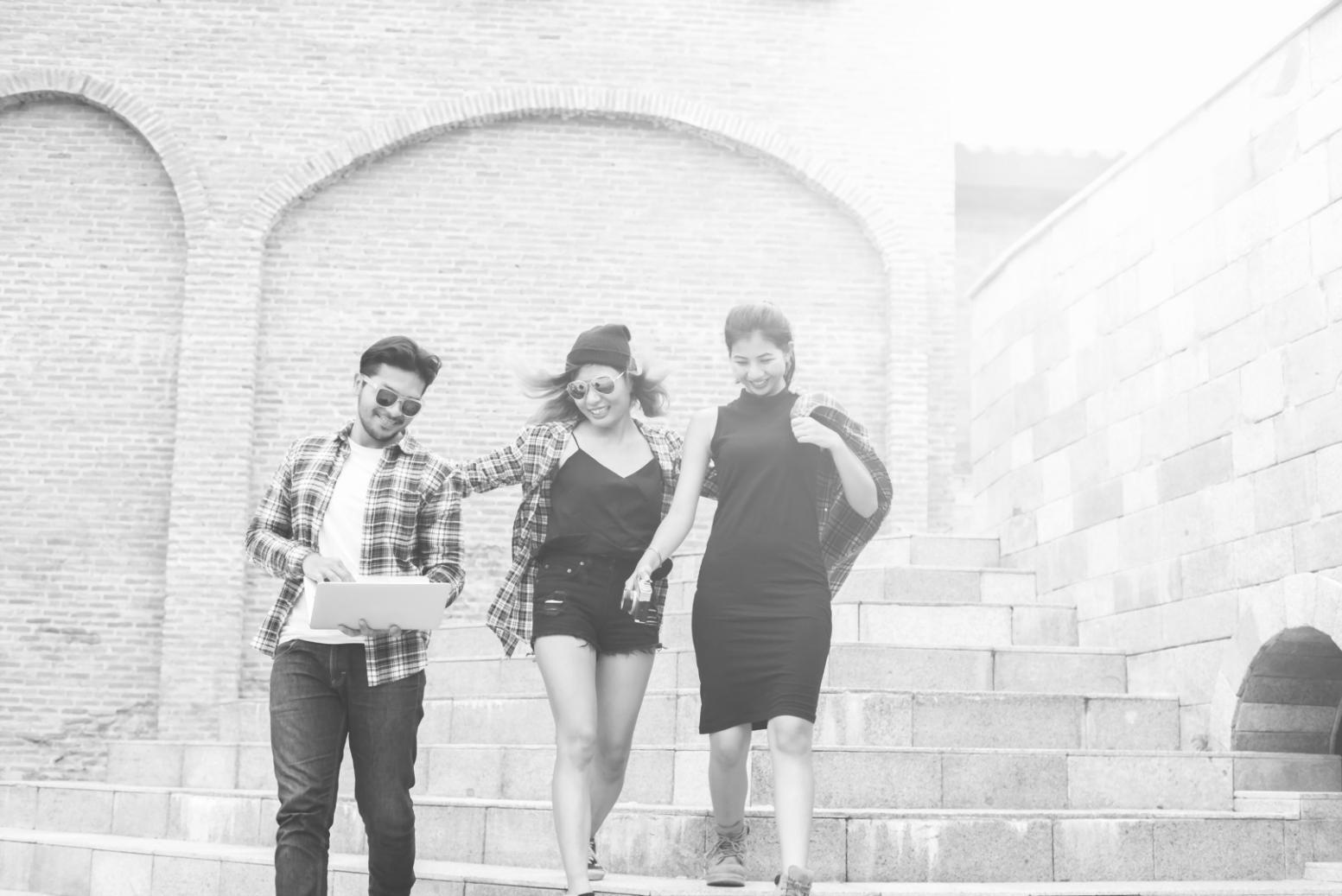 Professional consultation workspace with financial documents and analysis tools